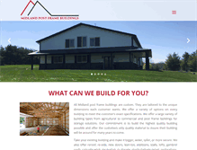 Tablet Screenshot of midlandbuildings.com